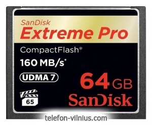 Sandisk Extreme Pro CompactFlash 160MB/s 64GB