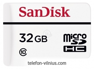 Sandisk High Endurance microSDHC Class 10 32GB + SD adapter