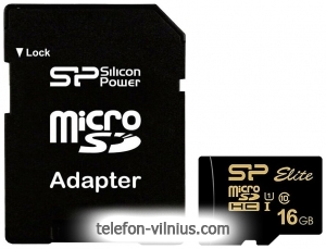 Silicon Power Elite Gold microSDHC SP016GBSTHBU1V1GSP 16GB ( )