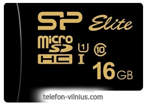 Silicon Power Elite Gold microSDHC SP016GBSTHBU1V1G 16GB