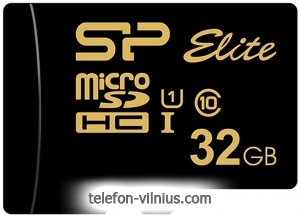 Silicon Power Elite Gold microSDHC SP032GBSTHBU1V1G 32GB