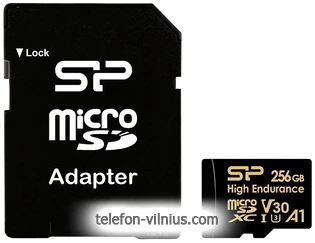Silicon Power Golden Series High Endurance microSDXC SP256GBSTXDV3V1HSP 256GB ( )