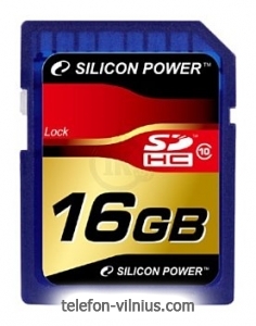 Silicon Power SDHC Card 16GB Class 10