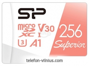 Silicon Power Superior A1 microSDXC SP256GBSTXDV3V20 256GB