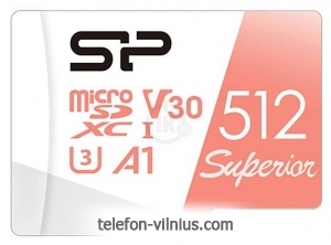 Silicon Power Superior A1 microSDXC SP512GBSTXDV3V20 512GB