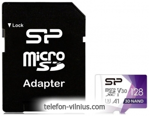 Silicon Power Superior Pro microSDXC SP128GBSTXDU3V20AB 128GB + SD adapter