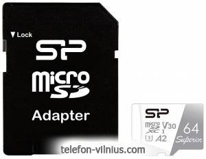 Silicon Power Superior microSDXC SP064GBSTXDA2V20SP 64GB ( )