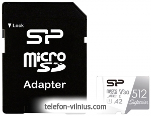 Silicon Power Superior microSDXC SP512GBSTXDA2V20SP 512GB ( )