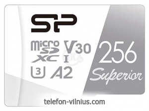 Silicon Power Superior microSDXC sp256gbstxda2v20 256GB