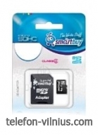 SmartBuy microSDHC Class 4 16GB + SD adapter