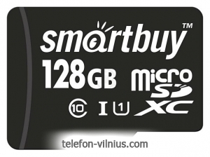 SmartBuy microSDXC Class 10 UHS-I U1 128GB + SD adapter