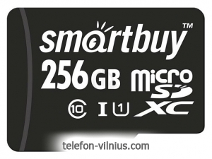 SmartBuy microSDXC Class 10 UHS-I U1 256GB + SD adapter