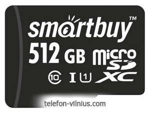 SmartBuy microSDXC Class 10 UHS-I U1 512GB + SD adapter