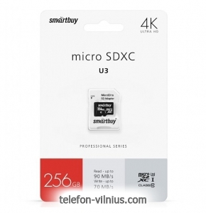 SmartBuy microSDXC SB256GBSDCL10U3-01 256GB