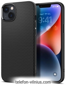 Spigen Liquid Air iPhone 14 Plus Matte Black ACS04891 ( )