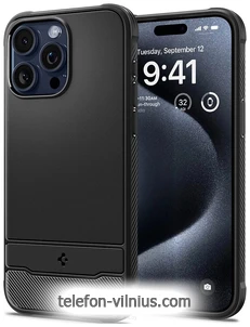Spigen Rugged Armor (MagFit)  iPhone 15 Pro Max ACS06561 ()
