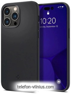 Spigen Silicone Fit MagFit iPhone 14 Pro Max ACS04846 (black)