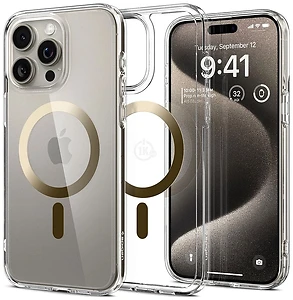 Spigen Ultra Hybrid (MagFit)  iPhone 15 Pro Max ACS06579 ()