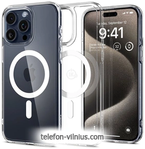Spigen Ultra Hybrid (MagFit)  iPhone 15 Pro Max ACS06576 ()