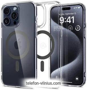 Spigen Ultra Hybrid (MagFit)  iPhone 15 Pro ACS06716 ()