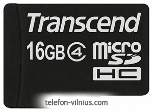 Transcend microSDHC (Class 4) 16GB (TS16GUSDC4)