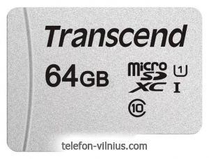 Transcend microSDXC 300S 64GB + 