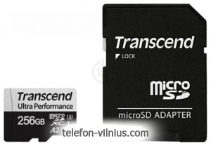 Transcend microSDXC TS256GUSD340S 256GB + SD adapter