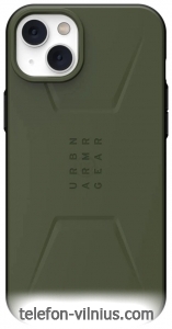 Uag  iPhone 14 Civilian for MagSafe Olive 114036117272