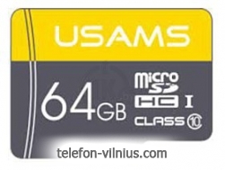 Usams US-ZB095 TF High Speed Card 64GB