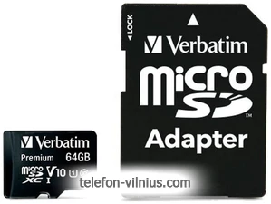 Verbatim Premium 44084 64GB + SD adapter