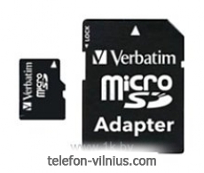 Verbatim microSDHC Class 10 32GB + SD adapter