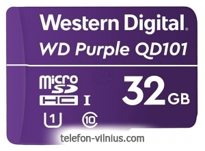 WD Purple SC QD101 microSDHC WDD032G1P0C 32GB