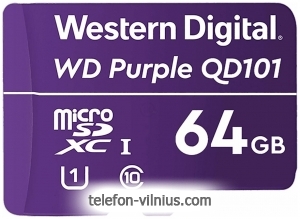 WD Purple SC QD101 microSDXC WDD064G1P0C 64GB