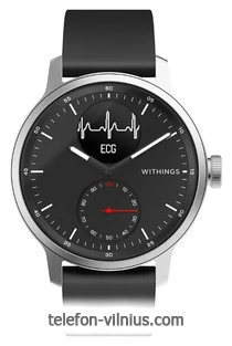 Withings ScanWatch 42mm with silicone band