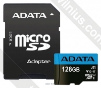 ADATA Premier microSDXC UHS-I U1 V10 A1 Class10 128GB + SD adapter