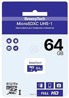BreezyTech microSDXC Class 10 64GB ( )