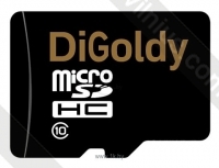 Digoldy microSDHC class 10 32GB + SD adapter