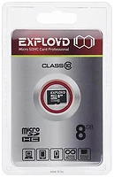 Exployd microSDHC 8GB EX008GCSDHC10-W/A-AD