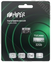 Hiper microSDHC 32GB Class 10 UHS-1 U3 HI-MSD32GU3V30