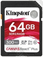 Kingston Canvas React Plus SDXC 64GB