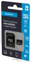 Maxvi microSDHC 16GB Class 10 UHS-I (1) MSD16GBC10V10