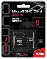 QUMO microSDHC QM8GMICSDHC10U1 8GB ( )