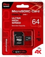 QUMO microSDXC QM64GMICSDXC10U3 64GB