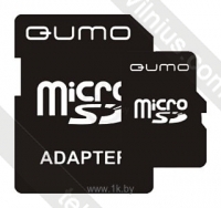Qumo MicroSD 2Gb + SD adapter
