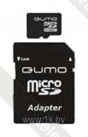 Qumo microSDHC class 10 32GB + SD adapter