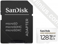 SanDisk High Endurance microSDXC SDSQQNR-128G-GN6IA 128GB + SD adapter