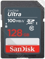 SanDisk Ultra SDXC Class 10 UHS-I 100MB/s 128GB