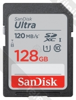 SanDisk Ultra SDXC Class 10 UHS-I 120MB/s 128GB