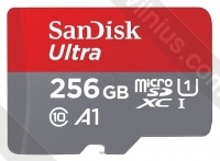 SanDisk Ultra microSDXC Class 10 UHS Class 1 A1 100MB/s 256GB + SD adapter