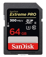 Sandisk Extreme PRO UHS-II SDXC 64GB (SDSDXPK-064G-GN4IN)